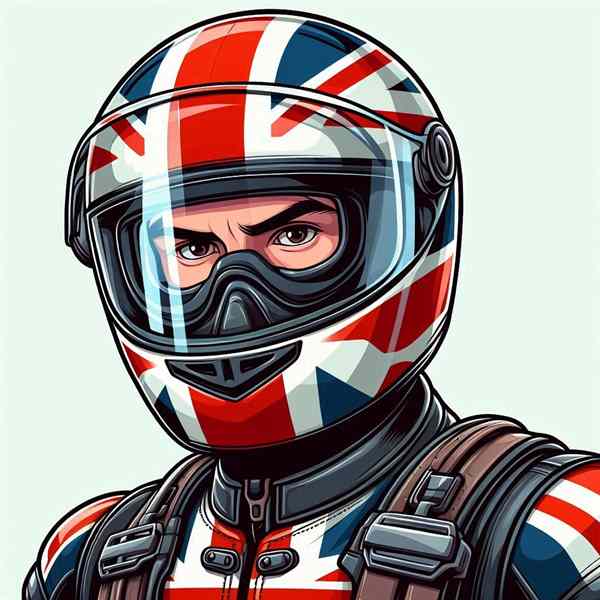 Male motorcyclist